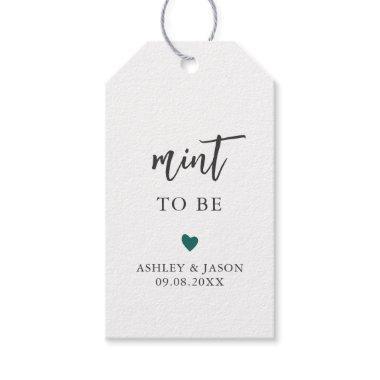 Any Color Mint to Be Gift Tag, Wedding Mints Tag, Gift Tags