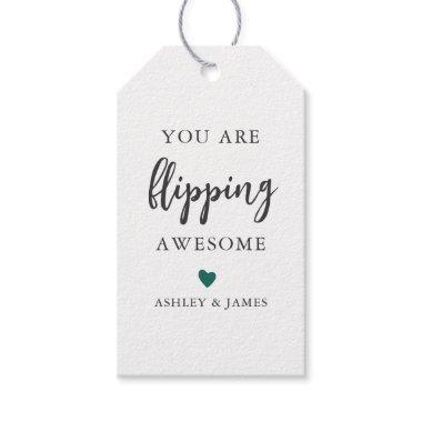Any Color You are Flipping Awesome Gift Tags