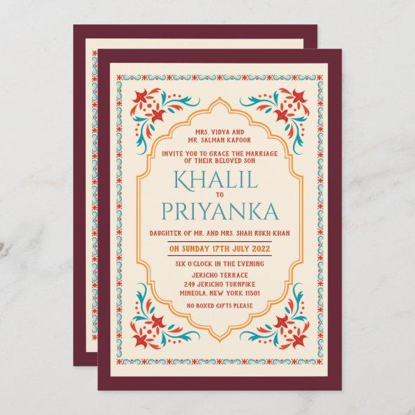 ANY EVENT - Indian Wedding Bridal Invitations