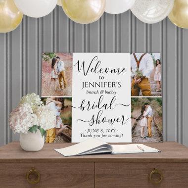 Any Theme Bridal Shower Welcome 4 Photo Collage Foam Board