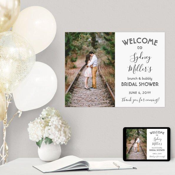 Any Theme  Welcome Elegant Photo Poster
