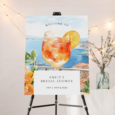 Aperol Spritz Amalfi  Welcome Sign