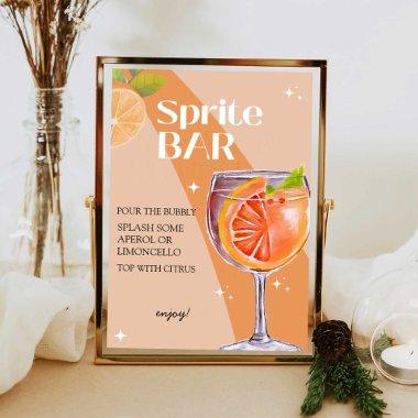 Aperol Spritz Bar Sign, Spritz Cocktail Print
