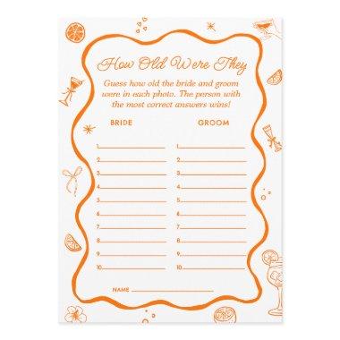 Aperol Spritz  Guess Age Game