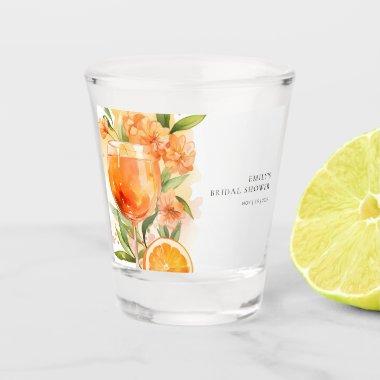 Aperol Spritz Bridal Shower Shot Glass