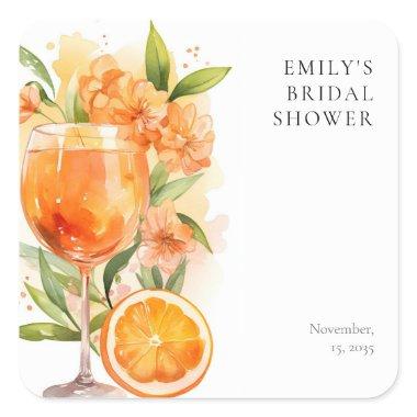 Aperol Spritz  Square Sticker