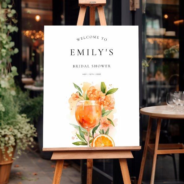Aperol Spritz  Welcome Sign