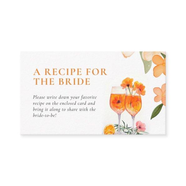 Aperol Spritz Recipe Request  Enclosure