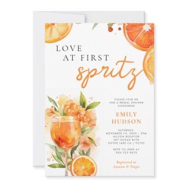 Aperol Spritz Watercolor