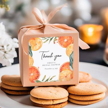 Aperol Spritz Watercolor  Square Sticker