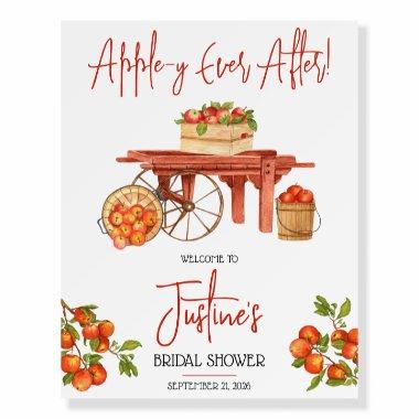 Apple-y Ever After! Apple  Welcome Foam Board