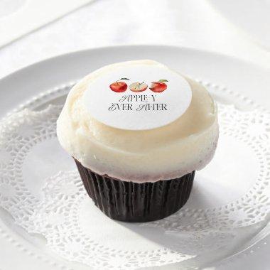 Apple-y Ever After Bridal Shower Edible Frosting Rounds