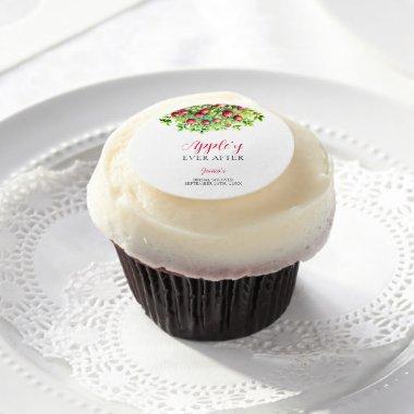 Appley Ever After Apple Fall  Edible Frosting Rounds