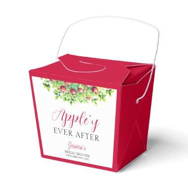 Appley Ever After Apple Fall  Favor Boxes