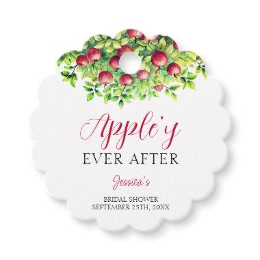 Appley Ever After Apple Fall  Favor Tags