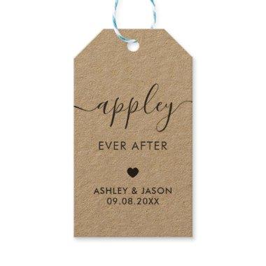 Appley Ever After, Caramel Apple, Wedding Gift Tags