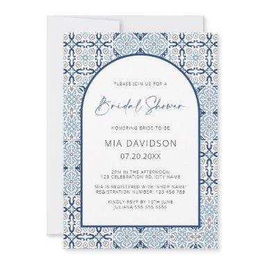 Arch Amalfi Tile Blue & Gray