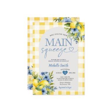Arch Boho She Found Her Lemon Floral