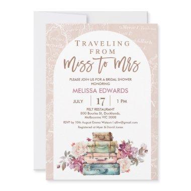 Arch Boho Traveling Miss to Mrs