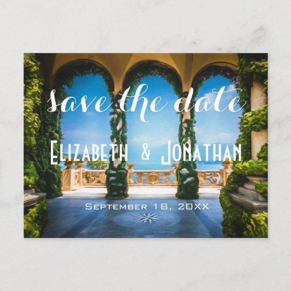 Arches of Italy Elegant Save The Date ZZ Announcement PostInvitations