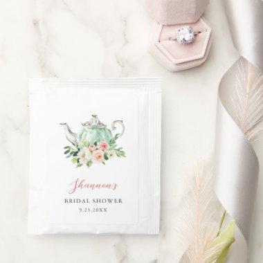 ARIA Tea Party Bridal Shower Favor, Black Tea Bag Drink Mix