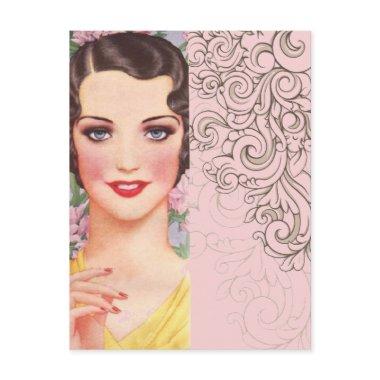 Art deco great gatsby Parisian fashionista Post