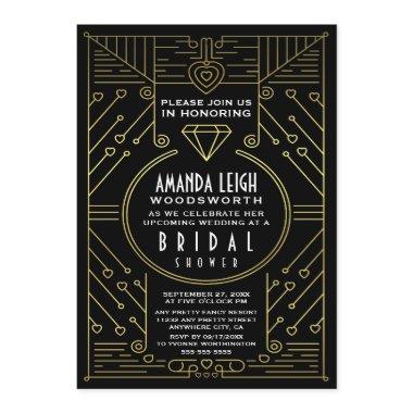 Art Deco Vintage Gold