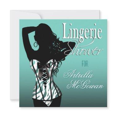Artrella custom Bombshell Lingerie Zebra Corset