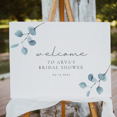 ARYA Eucalyptus Greenery  Welcome Foa Foam Board