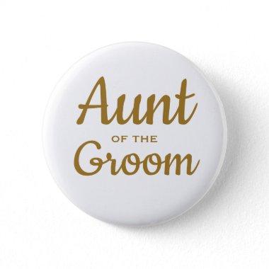 Aunt of the groom button