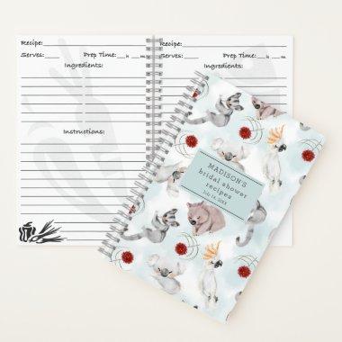 Australian Animals Cute  Recipe Book
