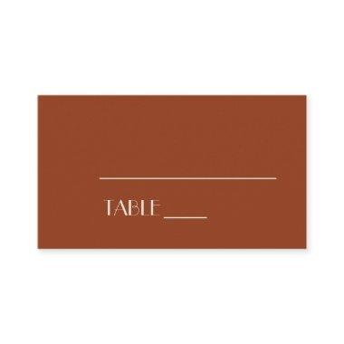 Autumn Boho Deco | Rust Wedding Place