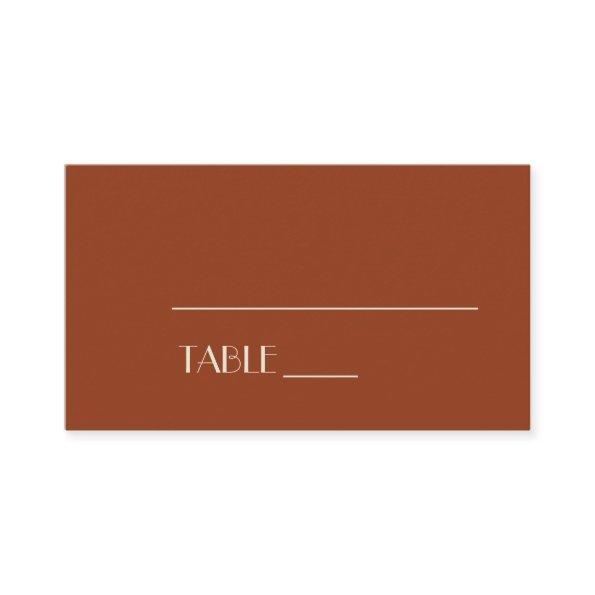 Autumn Boho Deco | Rust Wedding Place