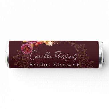 Autumn Burgundy Moody Watercolor  Breath Savers® Mints