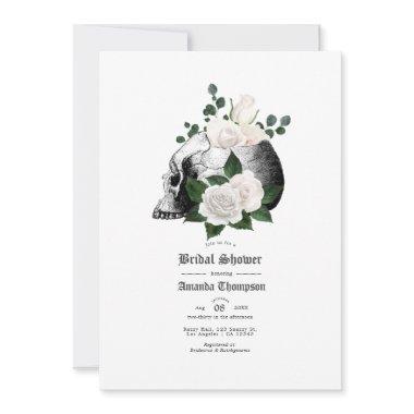 Autumn Fall Rustic Floral Gothic  Inv
