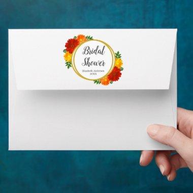 Autumn Florals  Envelope