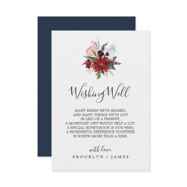 Autumn Garden | Burgundy Wedding Wishing Well