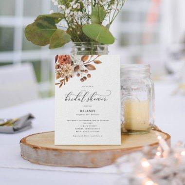 Autumn Rustic Floral,