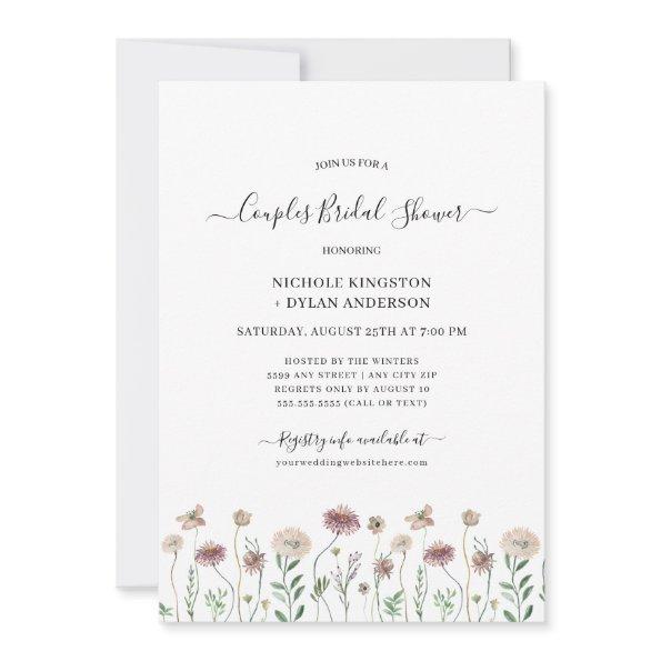 Autumn Wildflower Couples