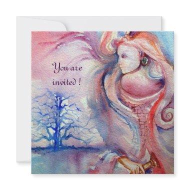 AVALON , Magic and Mystery soft pink purple blue