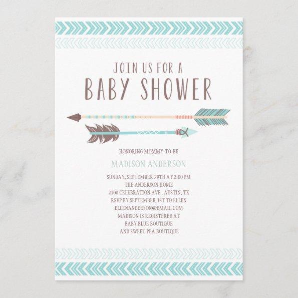 Aztec | Baby Shower Invitations