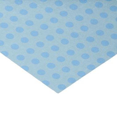 Baby Blue Polka Dots | DIY Background Colors Tissue Paper