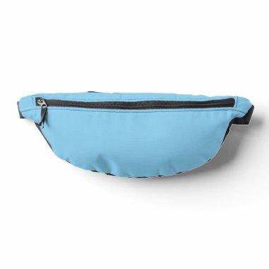 Baby Blue Sky Solid Color Fanny Pack