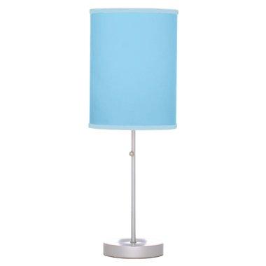 Baby Blue Sky Solid Color Table Lamp