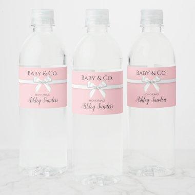 Baby & Co. Bridal Shower Water Bottle Labels