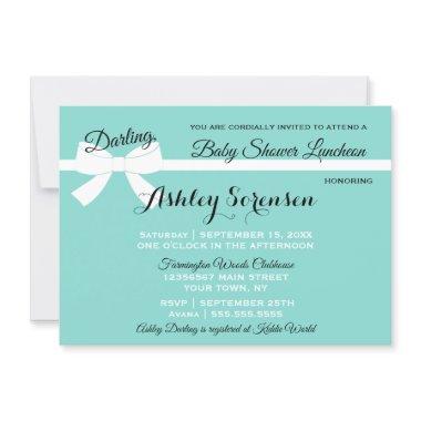 Baby & Guests Sprinkle Shower Tiara Party Invitations