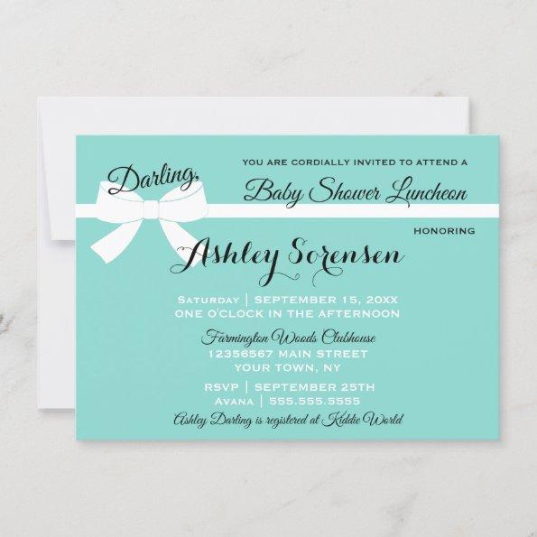 Baby & Guests Sprinkle Shower Tiara Party Invitations