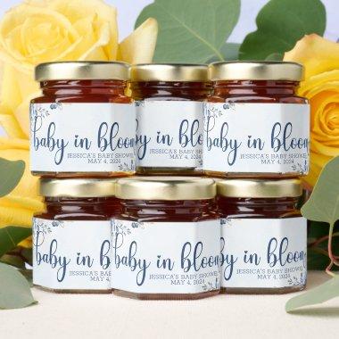 Baby in Bloom Baby Shower Favors honey jar Honey Jar Favors