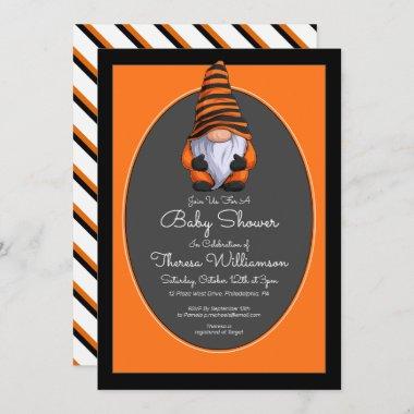BABY SHOWER | Gnome Halloween Invitations