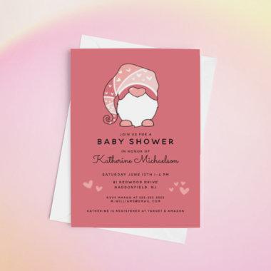 BABY SHOWER | Gnome & Hearts Invitations